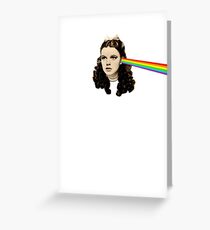 Dark side of the Rainbow Greeting Card