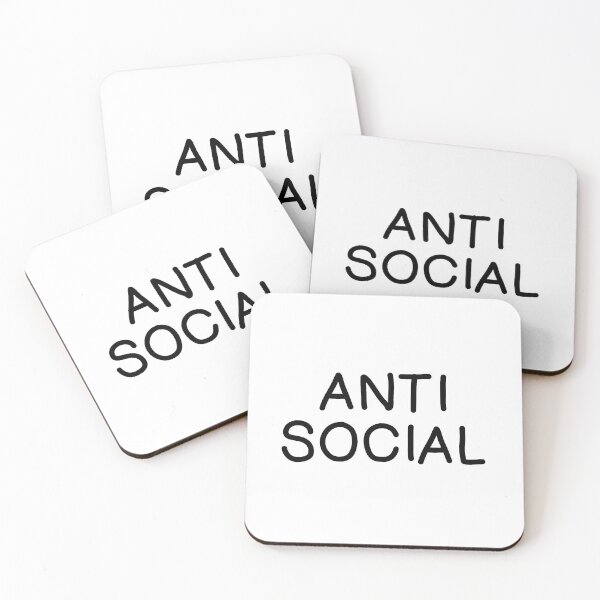 Item preview, anti social designed and sold by Dani Ramirez.