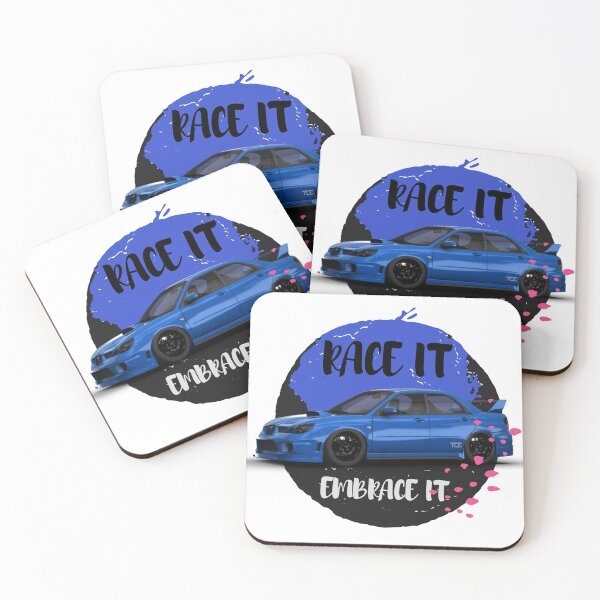 Item preview, Blue Rally Car designed and sold by Stipper Store.