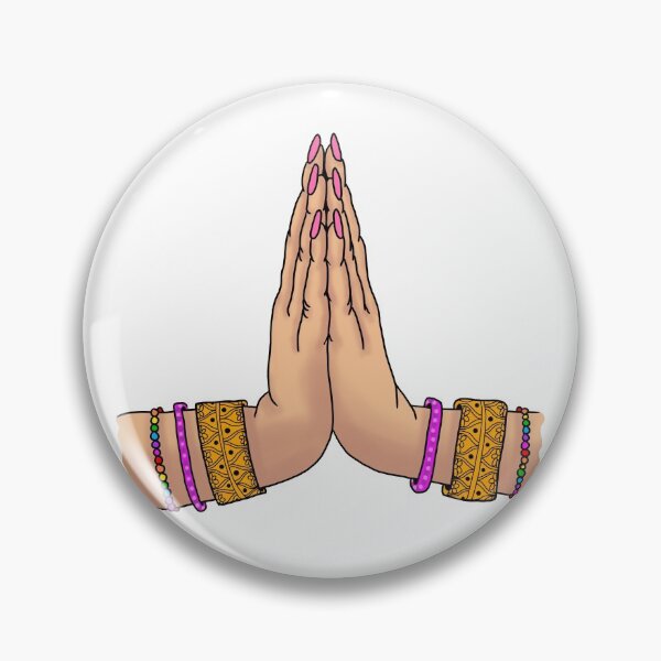 Item preview, Namaste Hands, Spiritual Yoga Meditation designed and sold by Ikigai-Images.