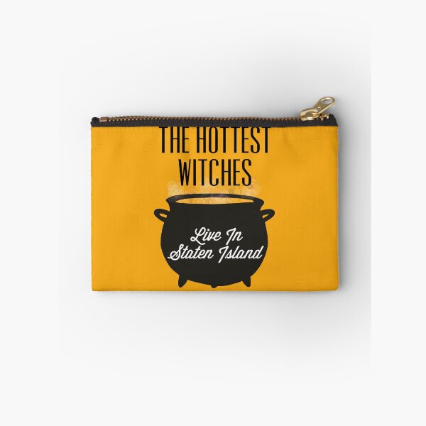 Item preview, The Hottest Witches Live in Staten Island Halloween Quote designed and sold by AMSonArt.