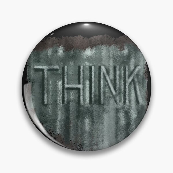 Item preview, THINK (grunge style) designed and sold by tuzlay.