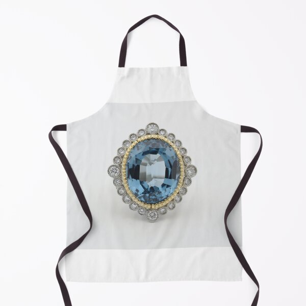 Item preview, Beautiful Aquamarine Diamond designed and sold by newburyboutique.