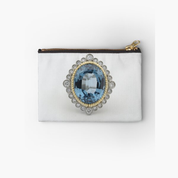Item preview, Beautiful Aquamarine Diamond designed and sold by newburyboutique.