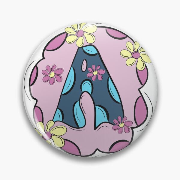 Item preview, Letter A - Bold Cute Pink, Blue and Yellow Monogram Design designed and sold by ColourDreams.