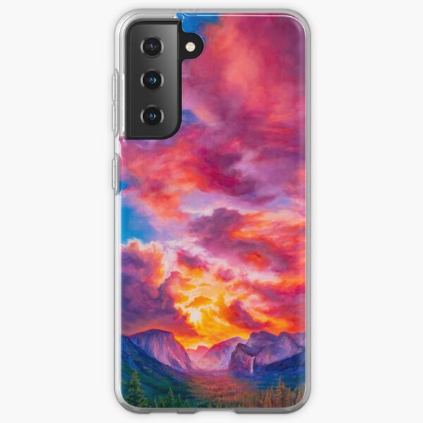 Inspiration Point, Yosemite National Park Samsung Galaxy Soft Case