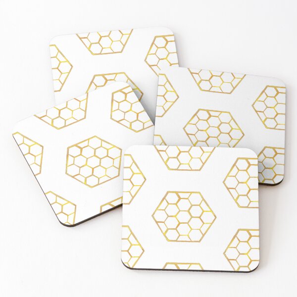 Item preview, Honeycomb Negative - Medium Pattern designed and sold by MikkiDashDesign.
