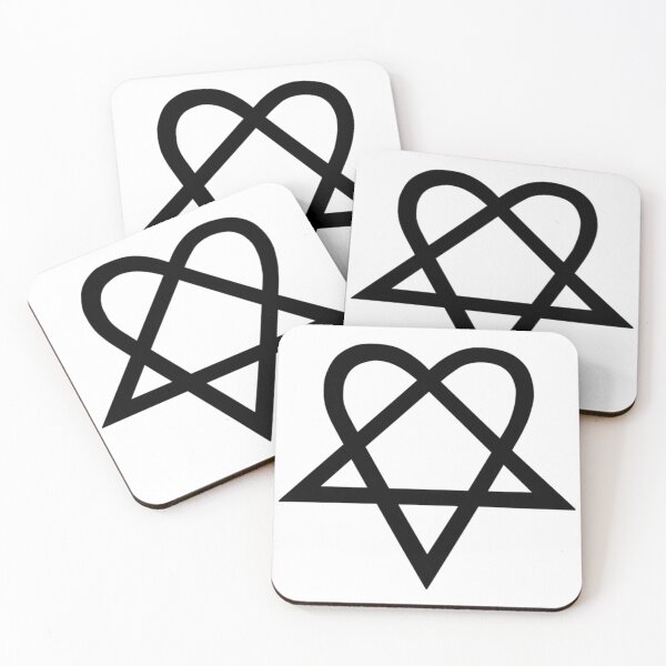 Item preview, Heartagram - Black designed and sold by bubacf.