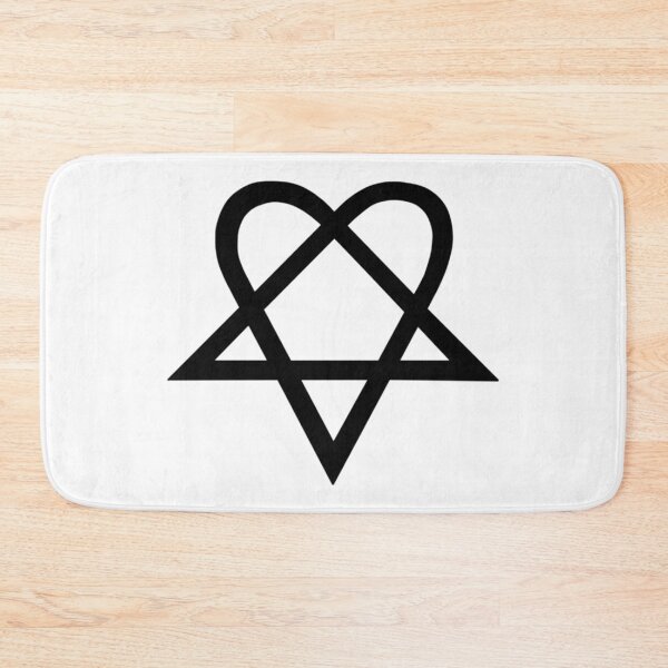 Item preview, Heartagram - Black designed and sold by bubacf.