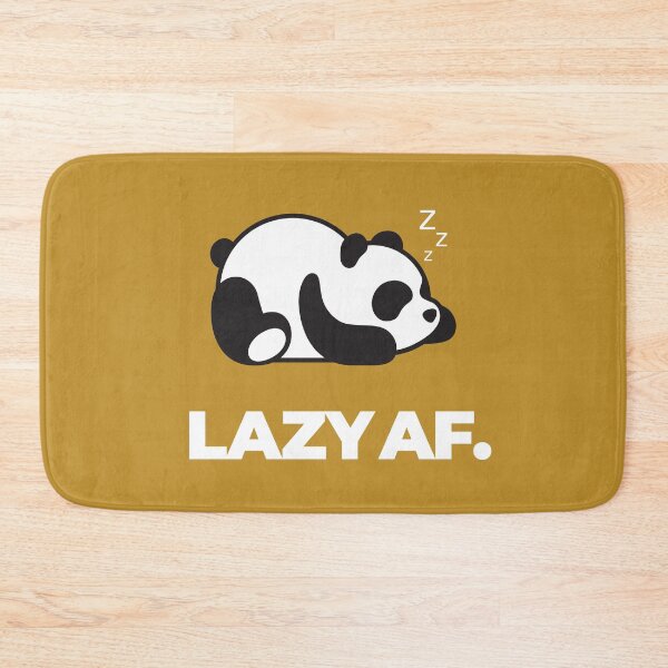 Item preview, Lazy AF | Funny | Cute Panda designed and sold by Minimalwiz.