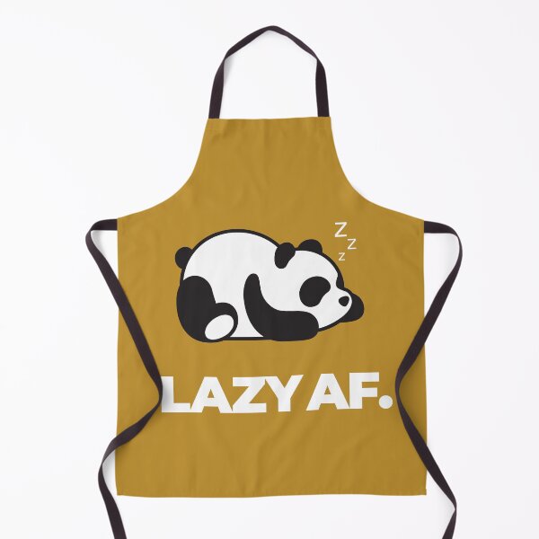 Item preview, Lazy AF | Funny | Cute Panda designed and sold by Minimalwiz.