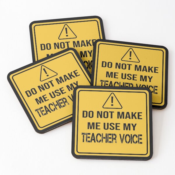 Item preview, Do Not Make Me Use My Teacher Voice designed and sold by Tema EL.