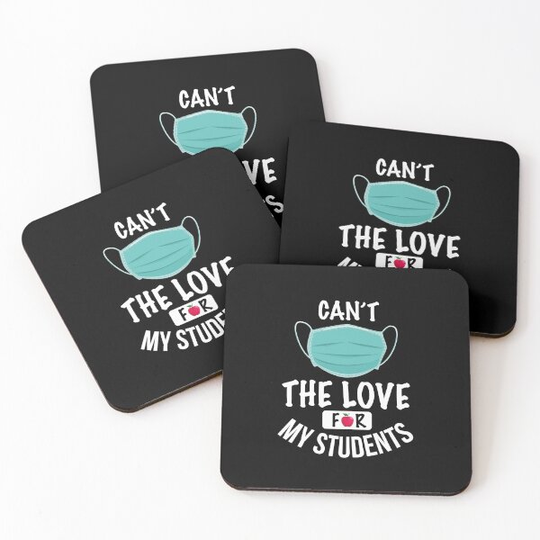 Item preview, Can't Mask The Love For My Students  designed and sold by graphicmeyou.