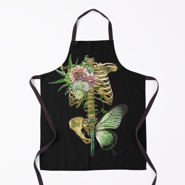Item preview, Skeleton Halloween Vintage Skull Flower Butterfly  designed and sold by Stephani Analah.