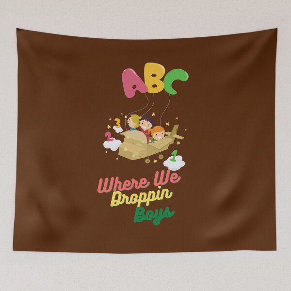 Item preview, Where We Droppin Boys. Where We Droppin Girls designed and sold by clipartees.