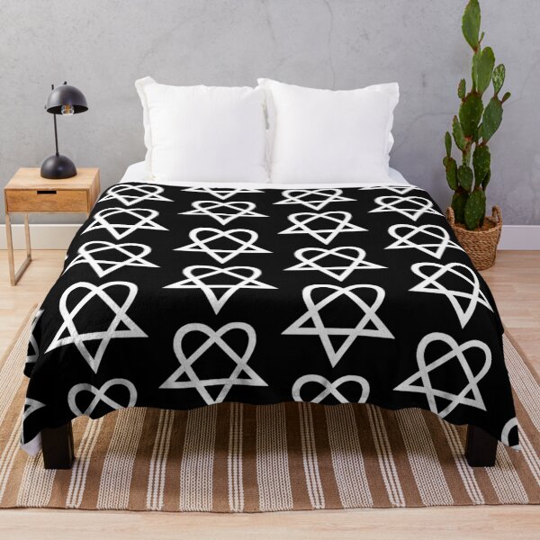 Aperçu de l'œuvre Heartagram - Blanc créée et vendue par bubacf.