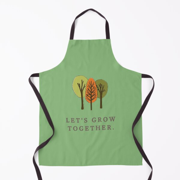 Item preview, Green and orange Pine Trees design designed and sold by Booandbeaute.
