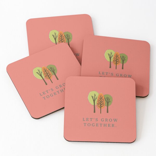 Item preview, Green and orange Pine Trees design designed and sold by Booandbeaute.