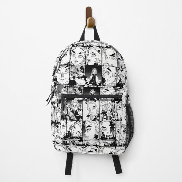 Rengoku kyojuro- collage black and white version Backpack