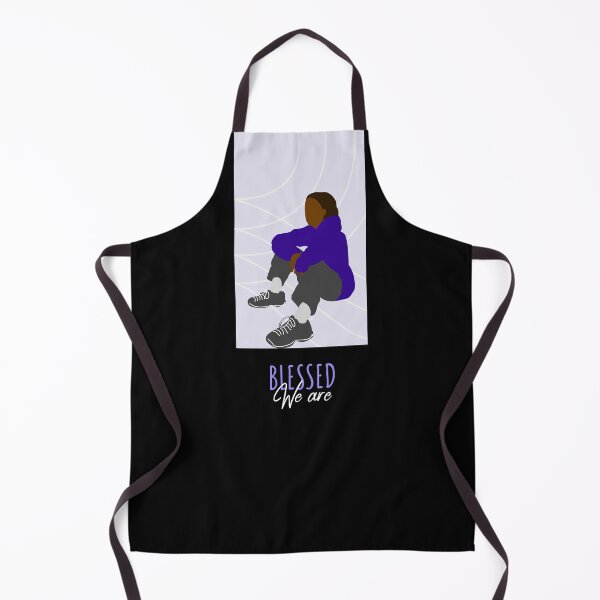 Item preview, We Are Blessed - Purple Casual Sitting Brown Skin Girl Black Girl Magic Afro Kwanzaa Black Owned Business Design designed and sold by CreatedbyJR.