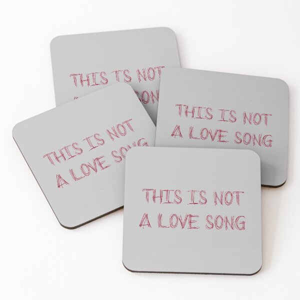 Item preview, this is not a love song, burgundy designed and sold by perezzzoso.