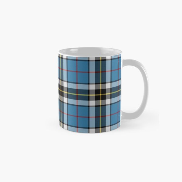 Thompson Blue Dress Tartan | Clan Thomson | Cute Tartan Classic Mug