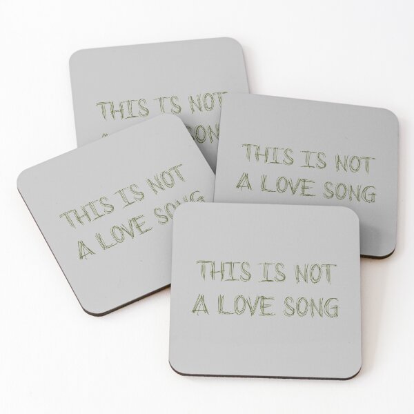 Item preview, this is not a love song, green designed and sold by perezzzoso.