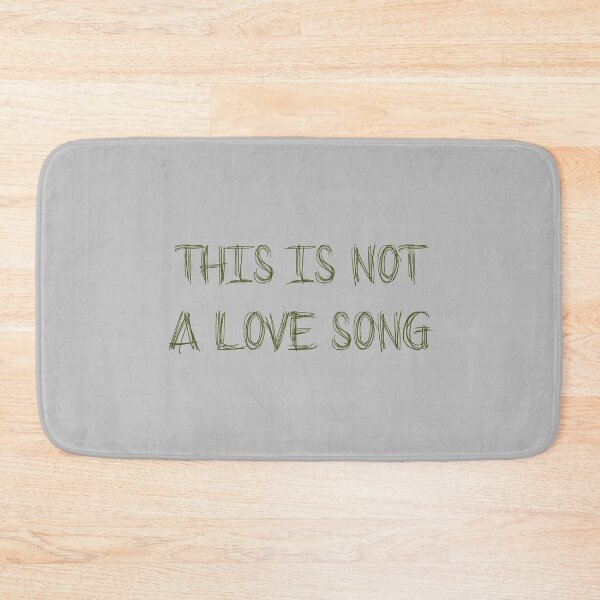 Item preview, this is not a love song, green designed and sold by perezzzoso.