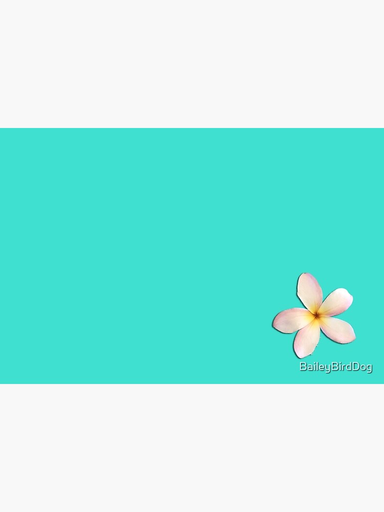 Plumeria Turquoise by BaileyBirdDog