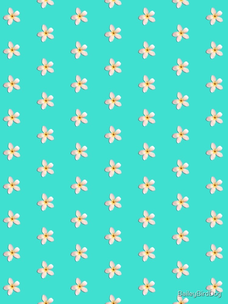 Plumeria Turquoise by BaileyBirdDog