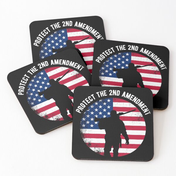 Item preview, Protect the 2nd Amendment - Right to Bear Arms designed and sold by CoolSilhouettes.