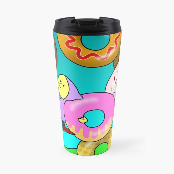 Carpe Donutum Travel Coffee Mug