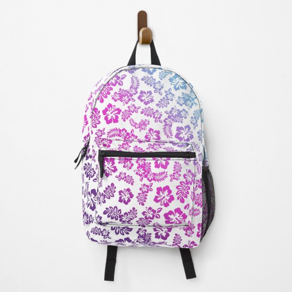 Item preview, Hawaiian Floral - White/Pink/Blue designed and sold by DionBlaster.