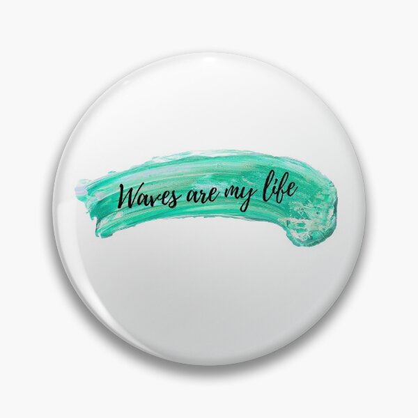 Item preview, Waves are my life Surfer style beach mood  designed and sold by Adri Graterol.