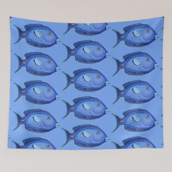 Item preview, Blue Hippo Tang designed and sold by halfmoonharry.