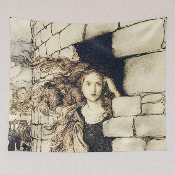 Item preview, Arthur Rackham:  Little Brother & Little Sister 1917 - Maid Maleen  designed and sold by Dreamflight.