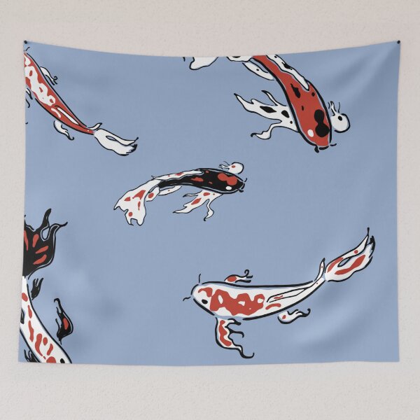 Item preview, LUCKY KOI FISH designed and sold by Fun&SassyHomeDecor.