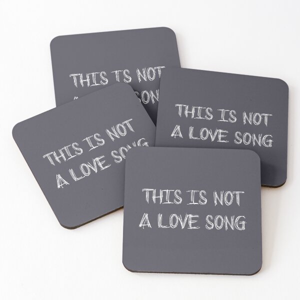 Item preview, this is not a love song, white designed and sold by perezzzoso.
