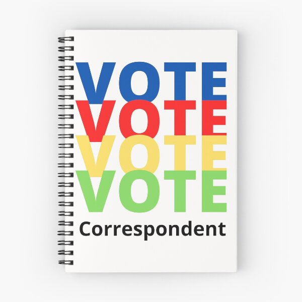 Item preview, Vote Correspondent designed and sold by majeed10.