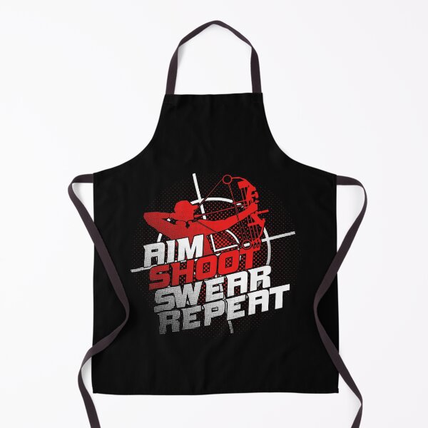 Item preview, Aim Shoot Swear Repeat Archery Archer Gift designed and sold by Marcid95.