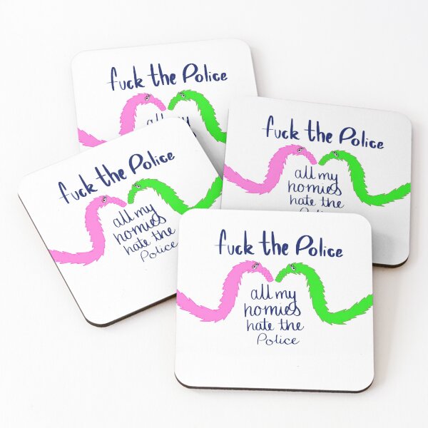Item preview, F the police worms designed and sold by xplodinglemon.