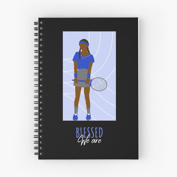 Item preview, We Are Blessed - Blue Tennis Player Sport Brown Skin Girl Black Girl Magic Afro Kwanzaa Design designed and sold by CreatedbyJR.