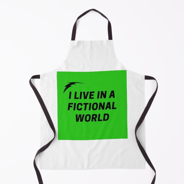 Item preview, I Live in a Fictional World quote designed and sold by MynameisRafe.