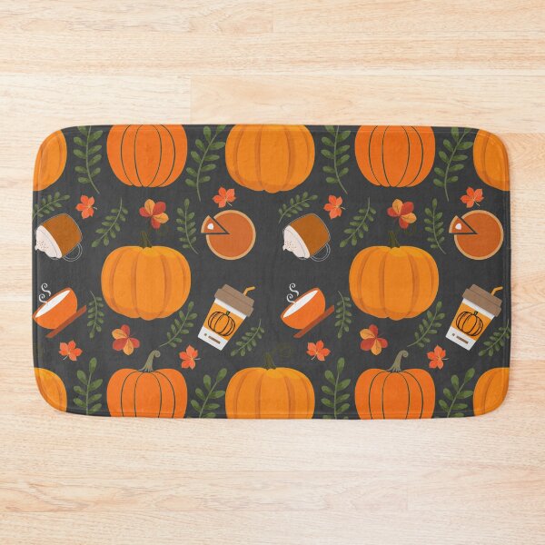 Item preview, Pumpkin, pumpkin spice latte, pumkin pie, pumpkin soup, pumpkin spice coffe pattern design gift ideas designed and sold by InkItStudio.