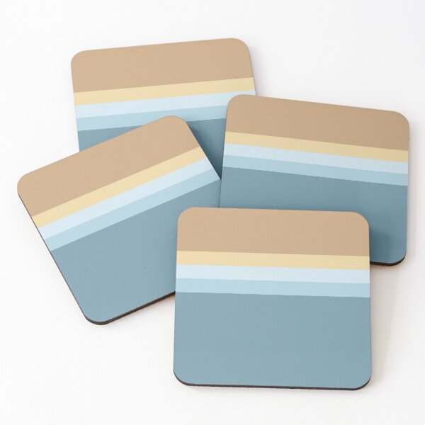 Item preview, Brown-Blue Retro Stripes  designed and sold by socksoverjeans.