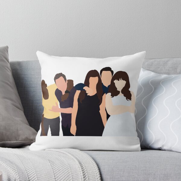 Item preview, New Girl Cast Outline designed and sold by letteringolivia.