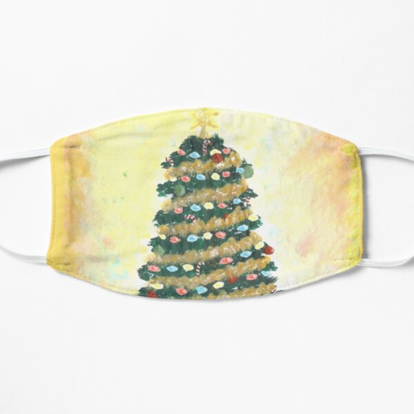 Lit Up Tree Flat Mask