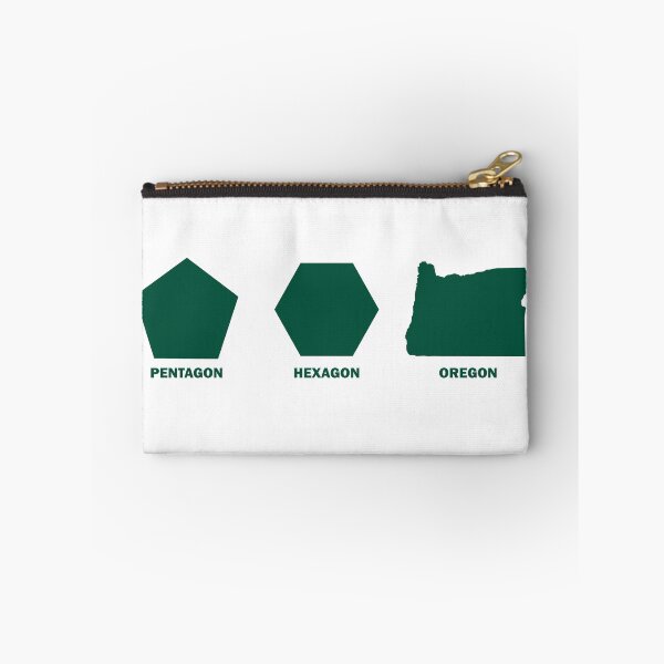 Item preview, Pentagon Hexagon Oregon Art Geometric Shapes Perfect Gift for Math teachers or mathletes. designed and sold by NiceThing-com.