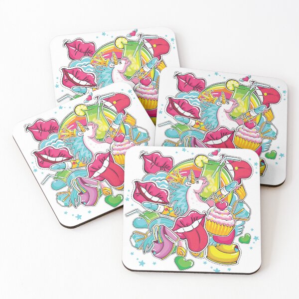 Item preview, Unicorn Muffin Summer (white) designed and sold by mrlazypl.