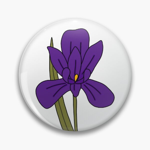Item preview, Iris February Birth Flower designed and sold by jadin28.
